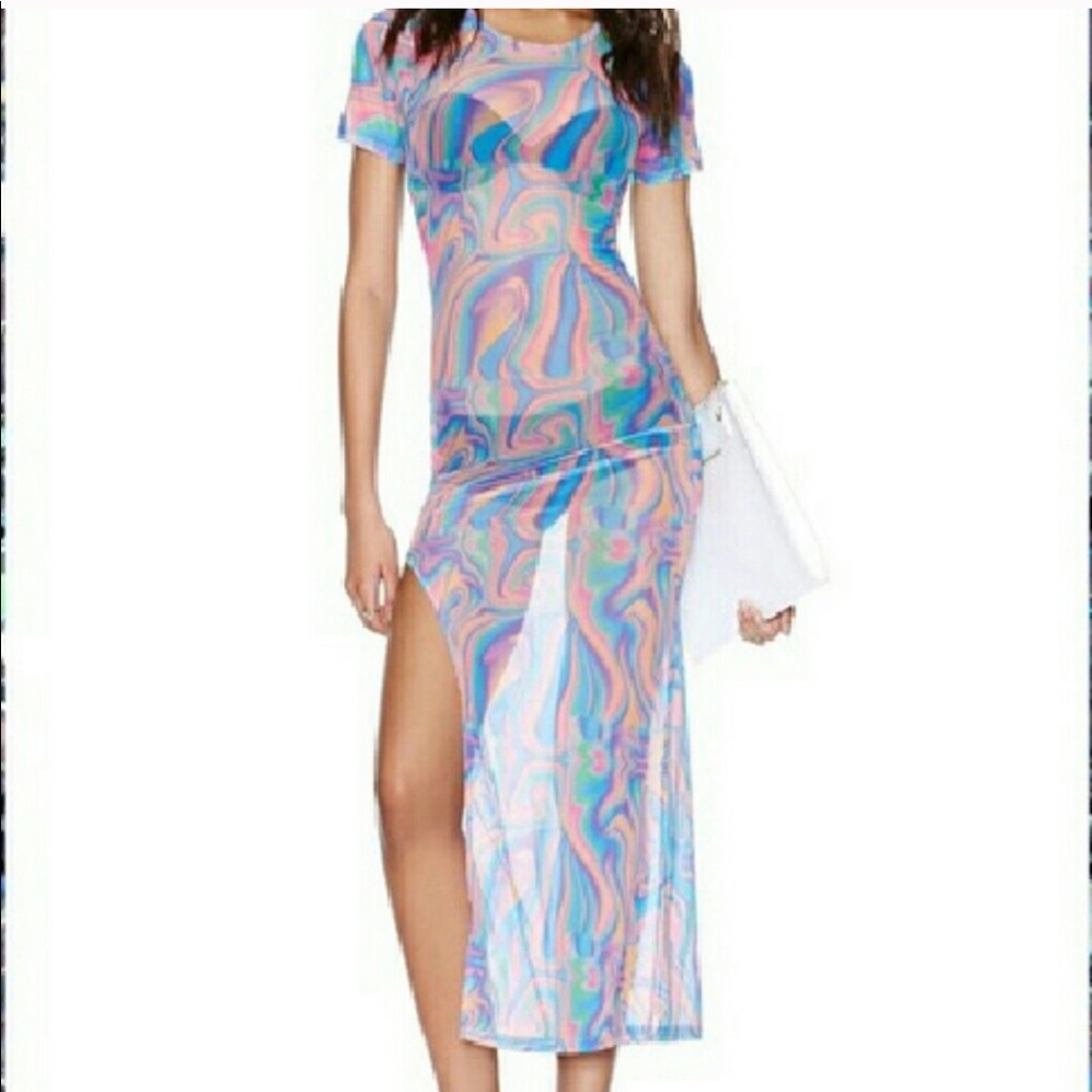 UNIF sheer dress